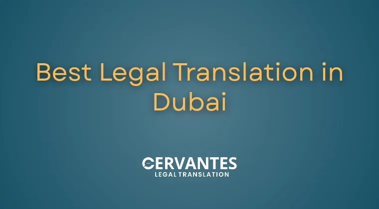 Best Legal Translation in Dubai