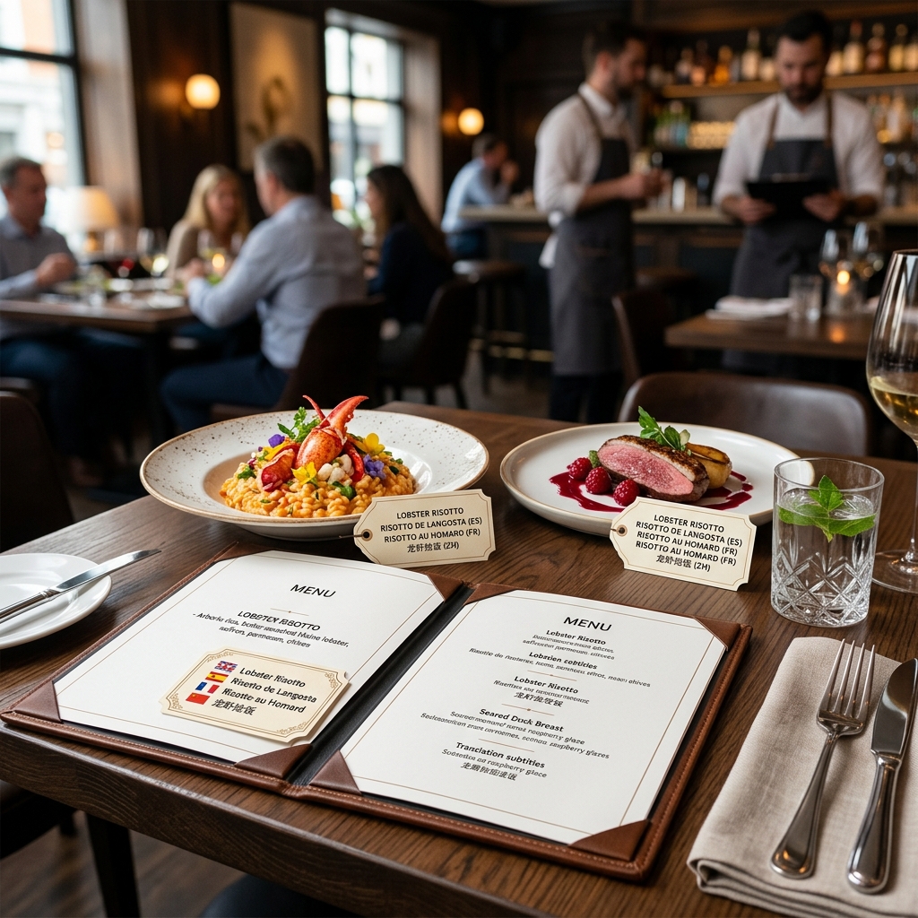 Food Labels and Menu Translation