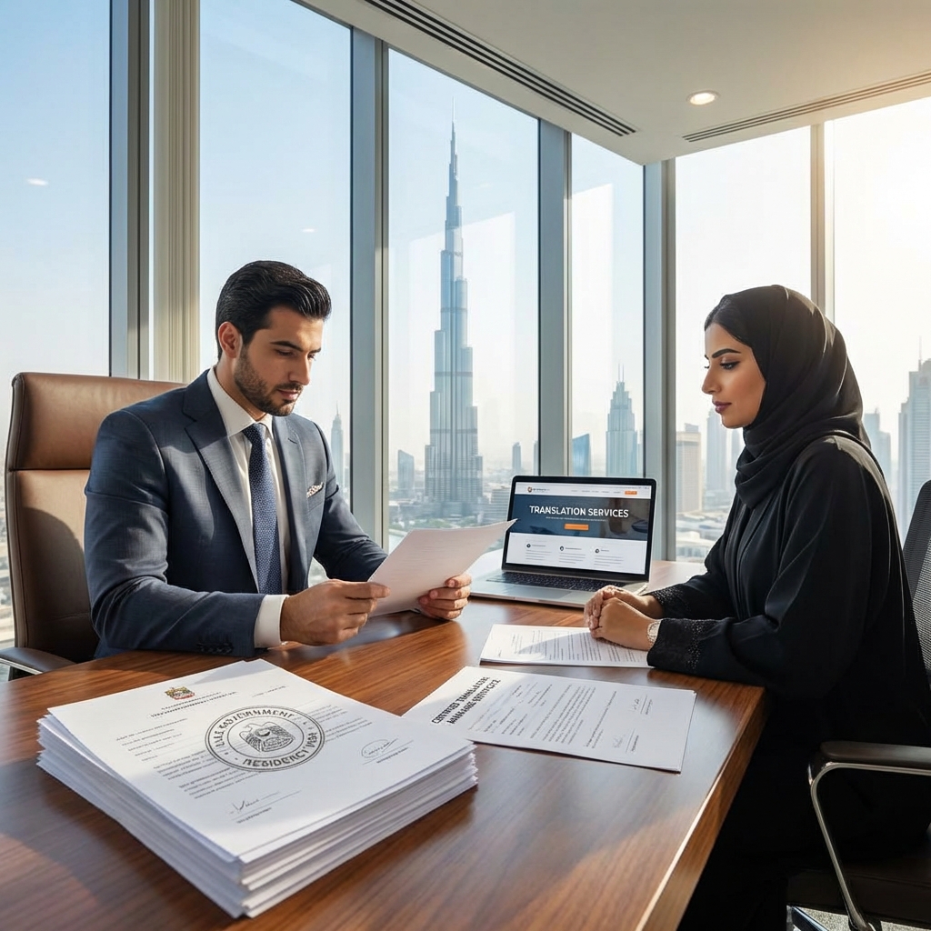 Marriage Certificate Translation for UAE Residency Visas