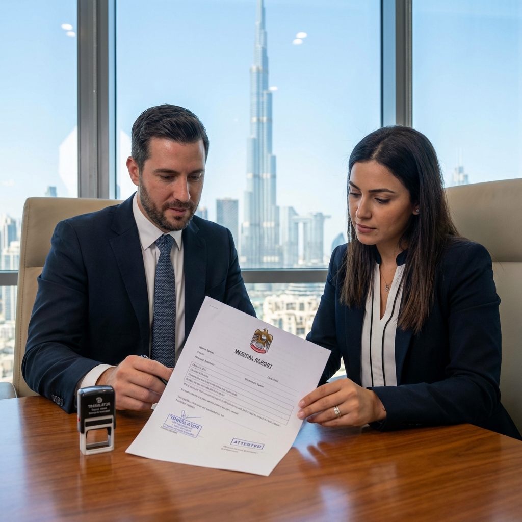 Medical Report Attestation and Translation in the UAE