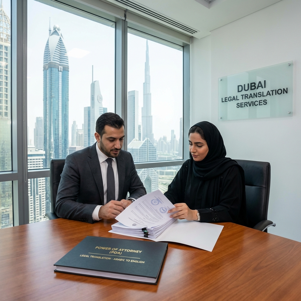 Legal Translation of Power of Attorney (POA) in the UAE