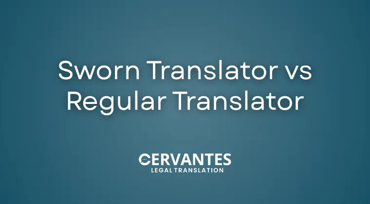 Sworn Translator vs Regular Translator